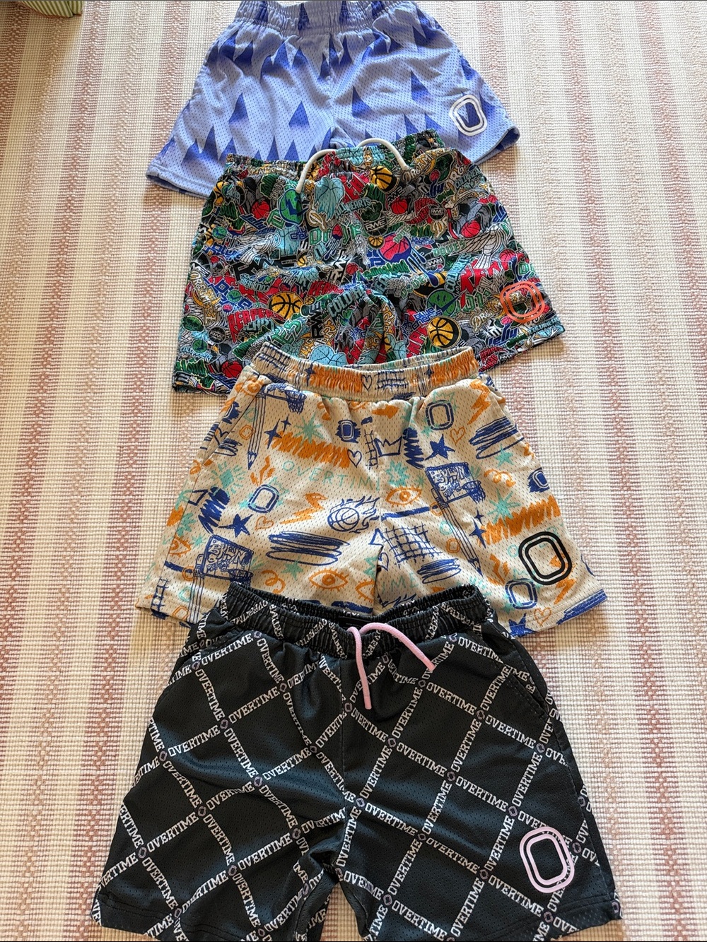 Kids Overtime Athletic Shorts Bundle